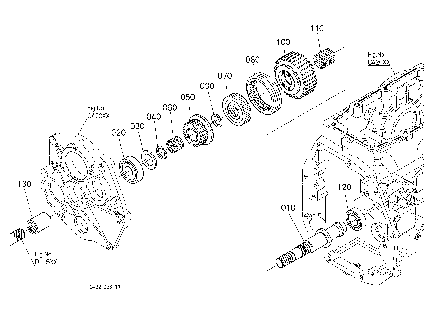 Range Gear Shaft