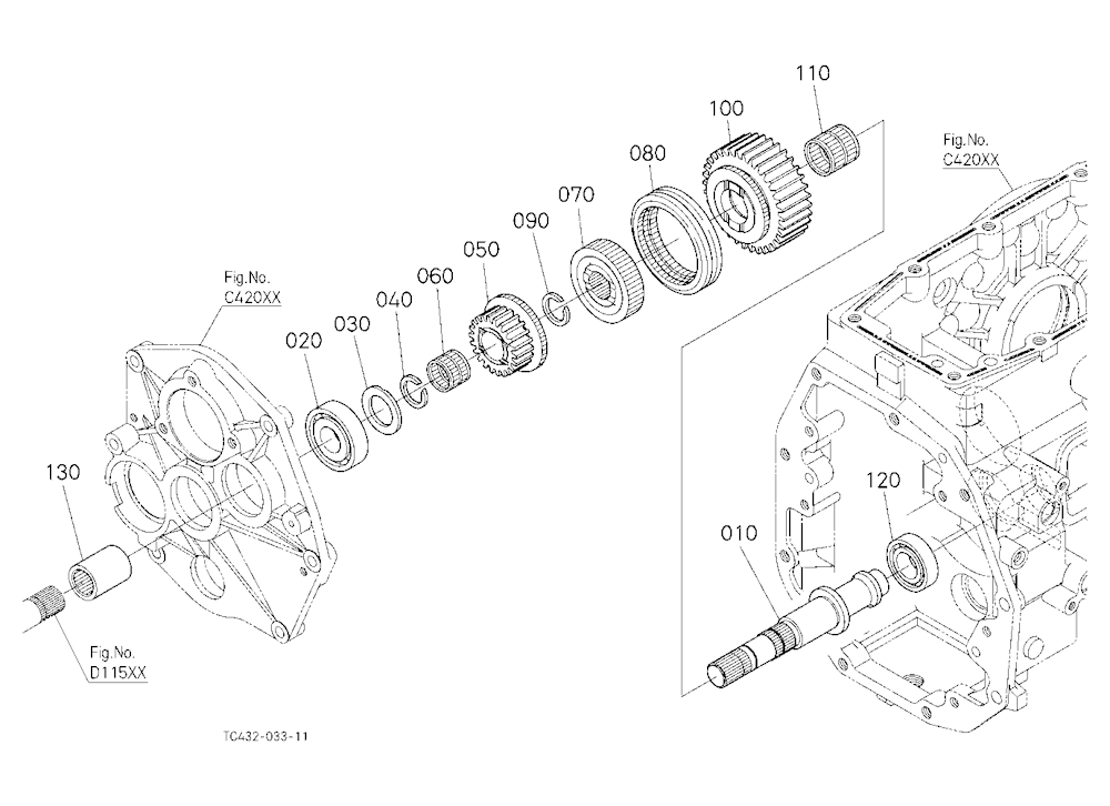 Range Gear Shaft