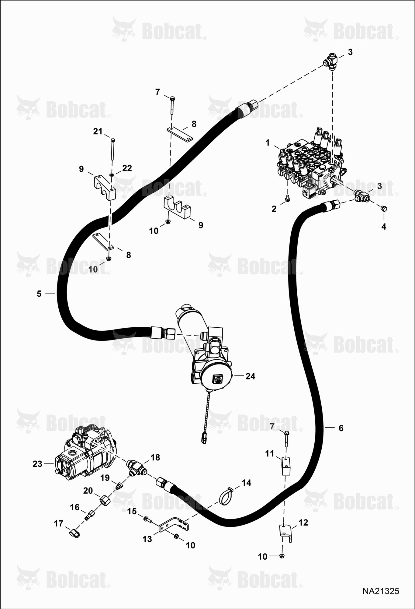 Hydraulic Circuitry (Control Valve)