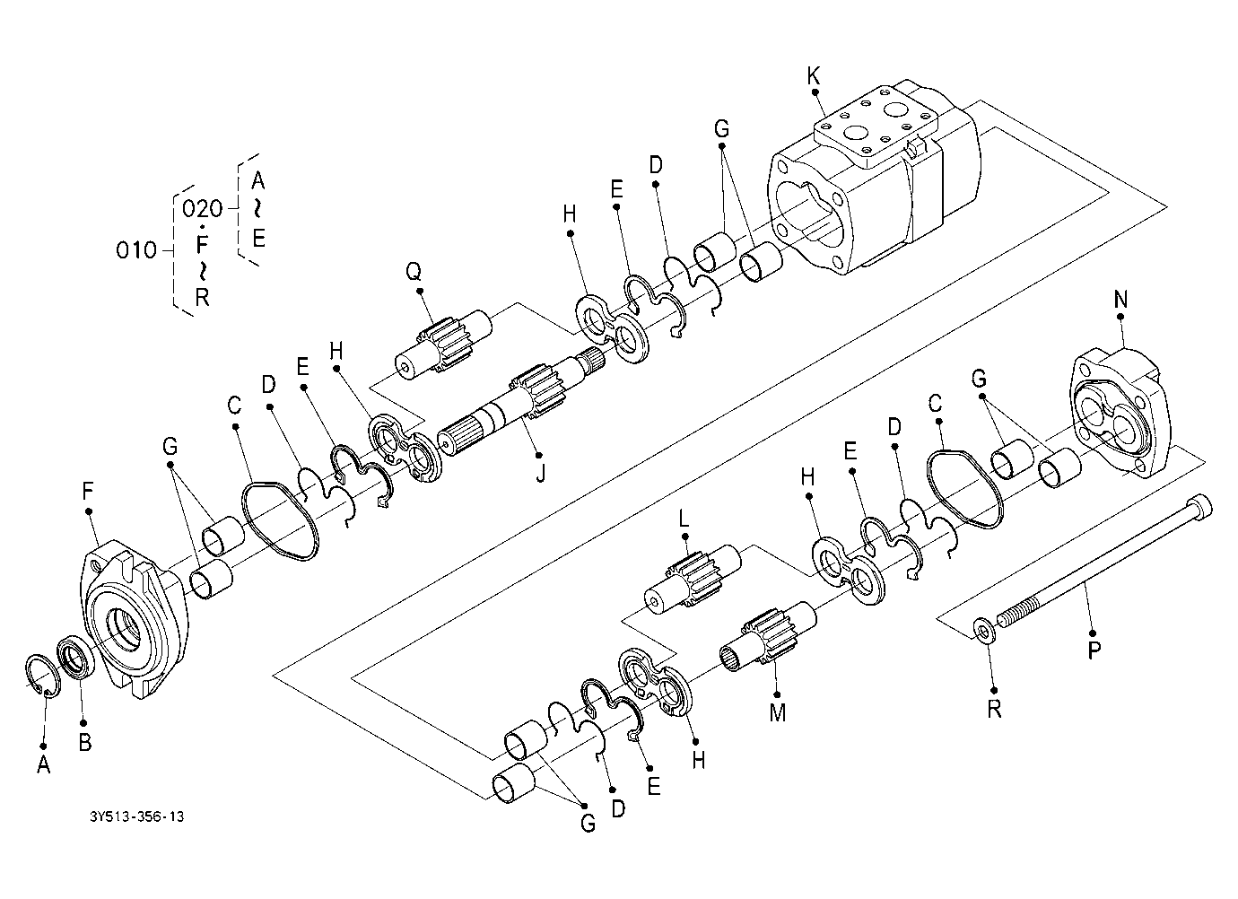 Hydraulic Pump [Component Parts]