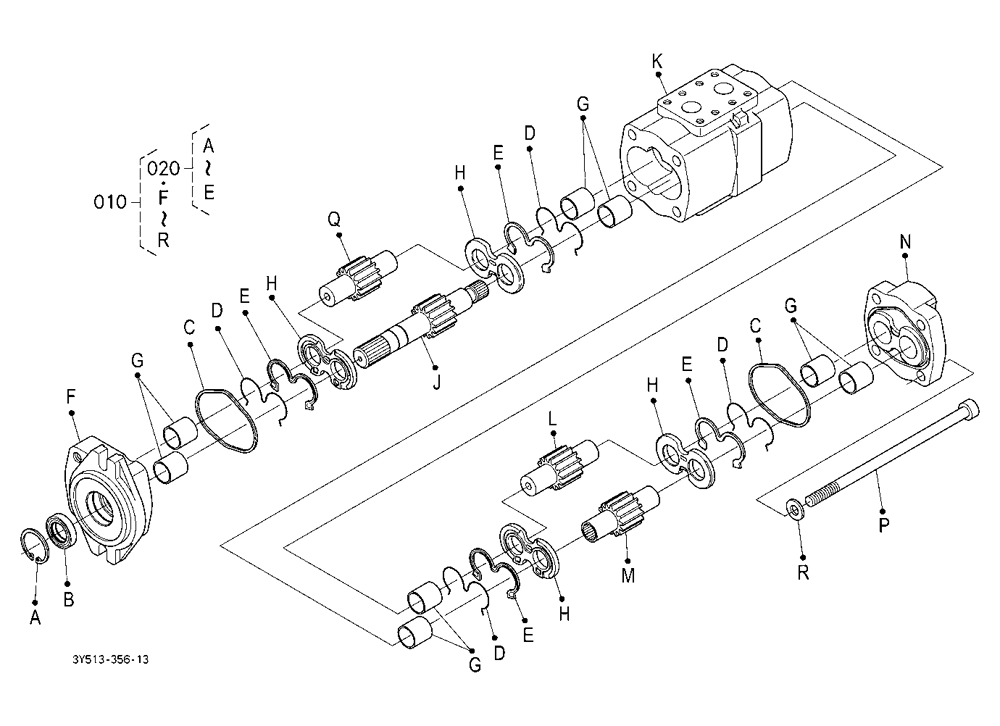 Hydraulic Pump [Component Parts]