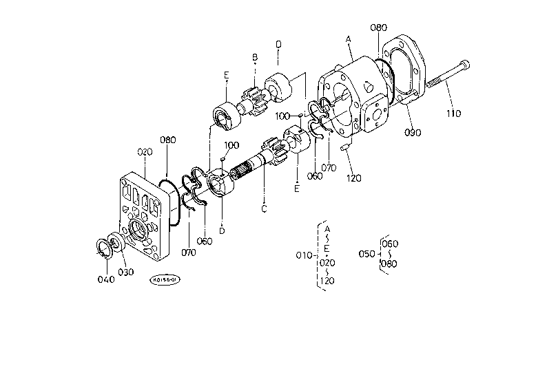 Power Steering Oil Pump [Component Parts]