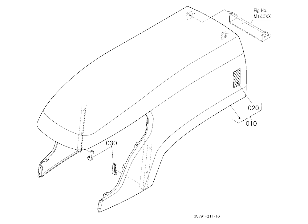 Hood(Bonnet) Upper