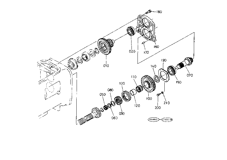 Hi-Lo Shift Gear Shaft [Mudder]