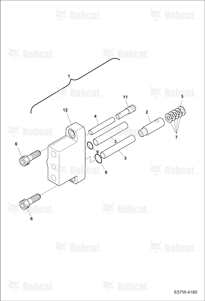 Hydrostatic Pump (Control Piston)