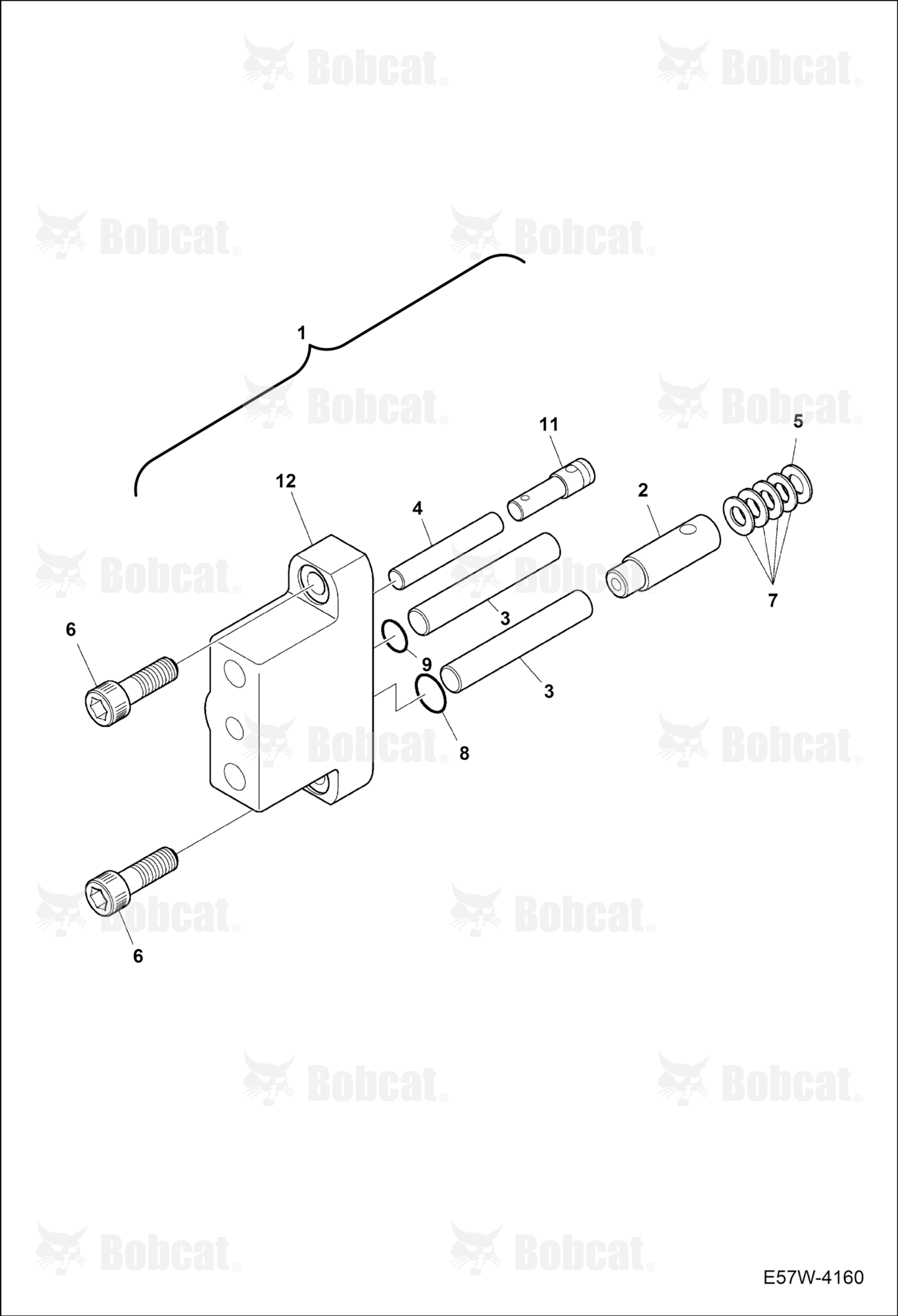 Hydrostatic Pump (Control Piston)