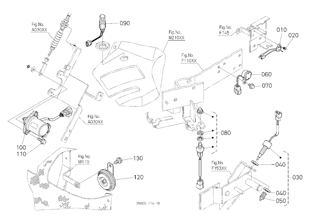 Switch/Sensor [Except Dual Speed Type]
