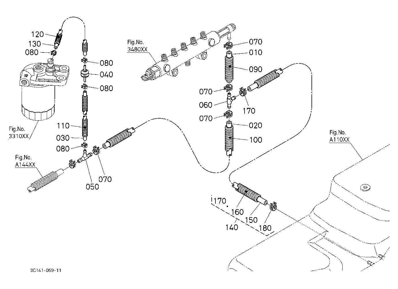 Fuel Pipe (Fuel Filter)