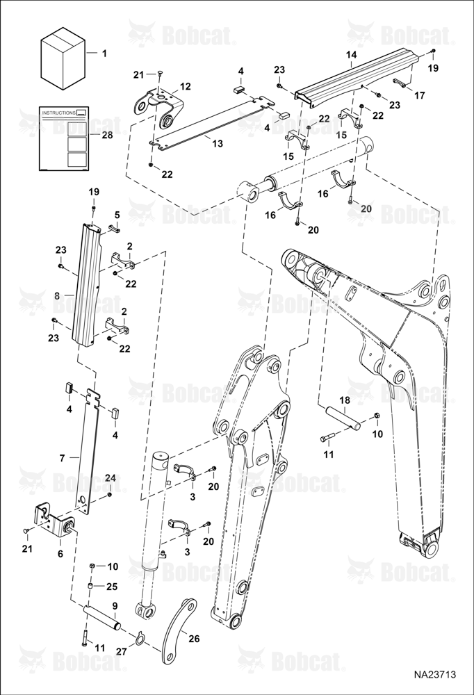 Hydraulic Cylinder Cover Kit