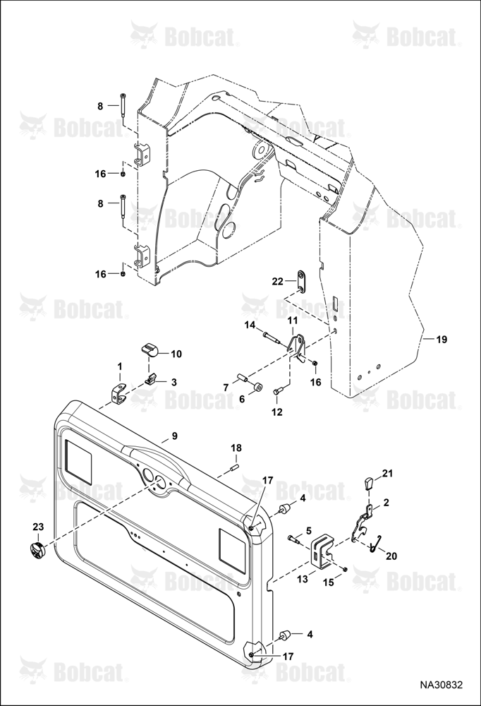 Rear Door (Duel Rear Mounting Hole)