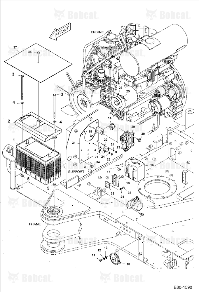 Electrical (Battery, Washer Pump, Horn, Relays)