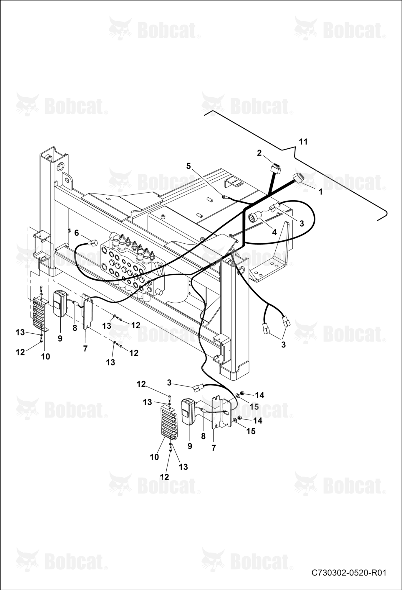 Backhoe Electricline GROUP-MECH