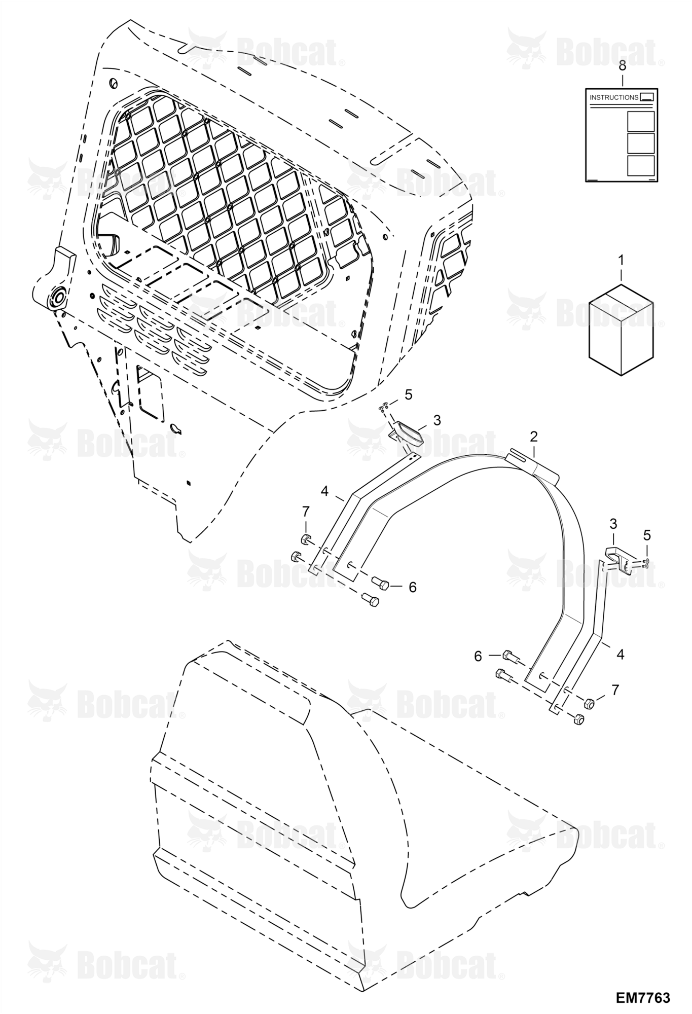 Seat Belt Kit (3" Wide)