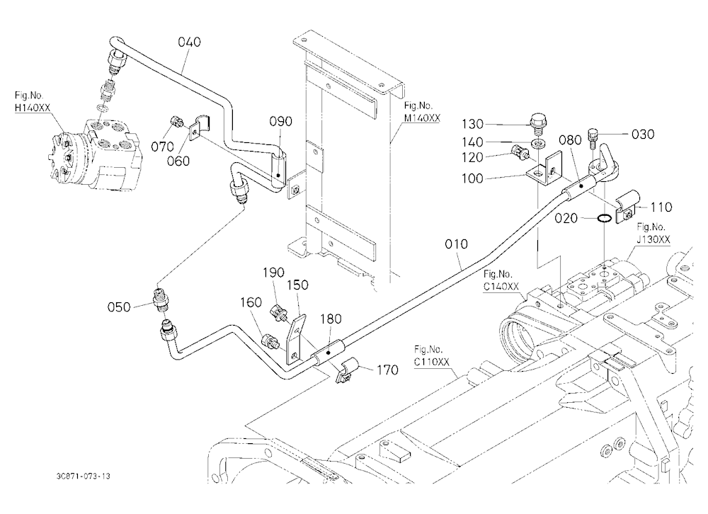 Hydraulic Oil Line (Steering)