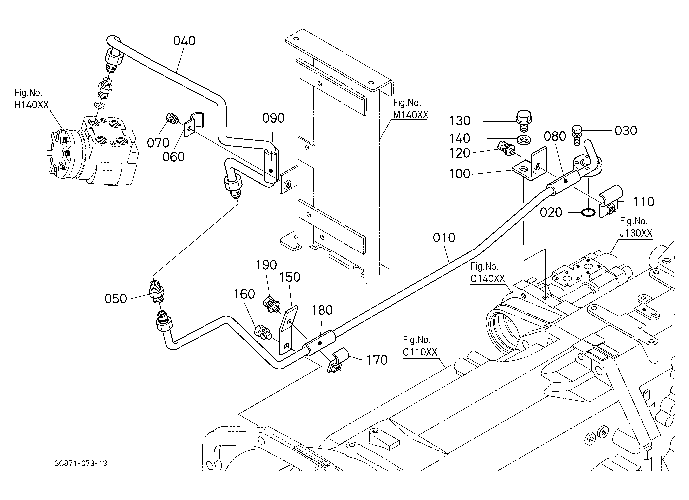 Hydraulic Oil Line (Steering)