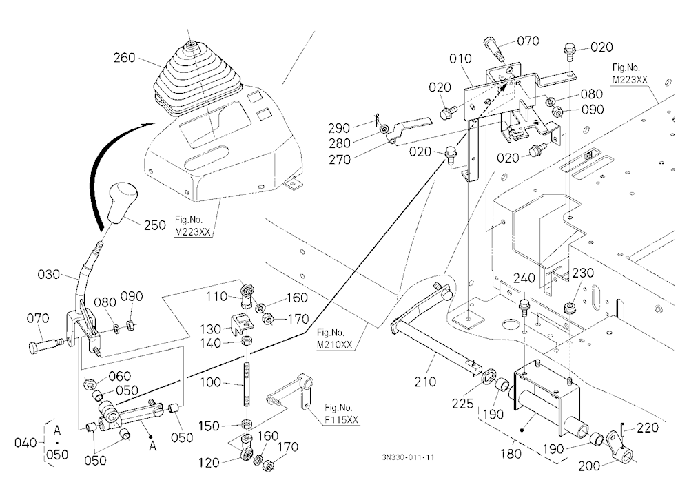 Main Gear Shift Lever