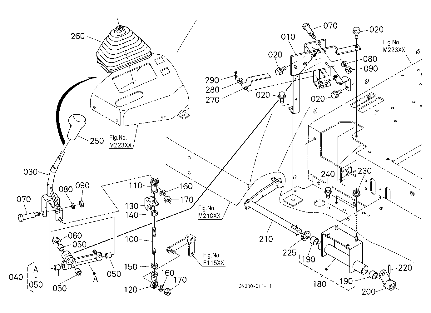 Main Gear Shift Lever