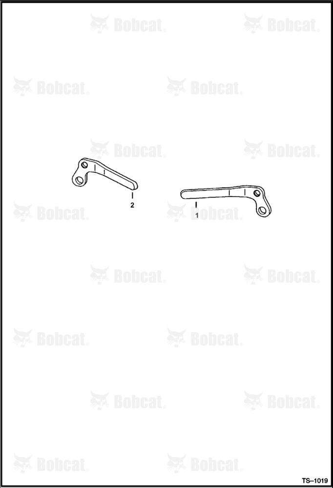 BOB-TACH Levers (For Use W/Industrial Grapple Fork)