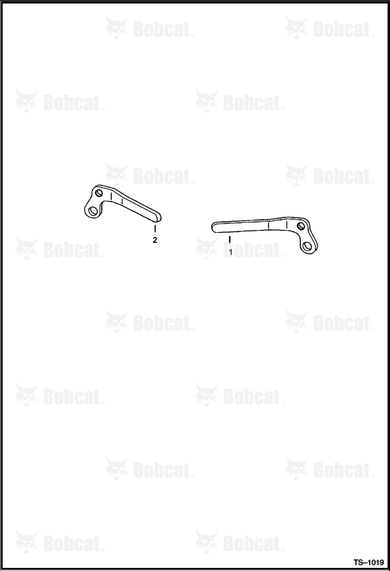 BOB-TACH Levers (For Use W/Industrial Grapple Fork)