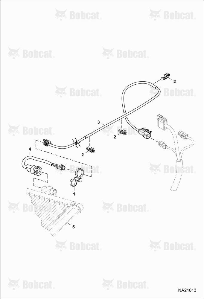 Engine Electrical Circuitry (HVAC Harness)