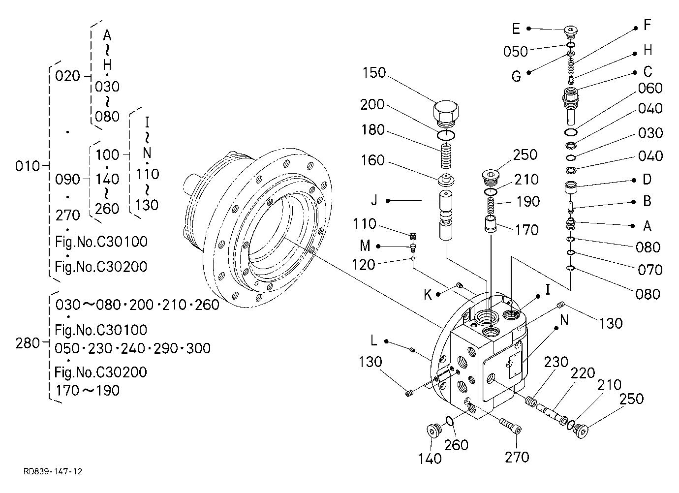 Drive Motor (Valve) [Component Parts]
