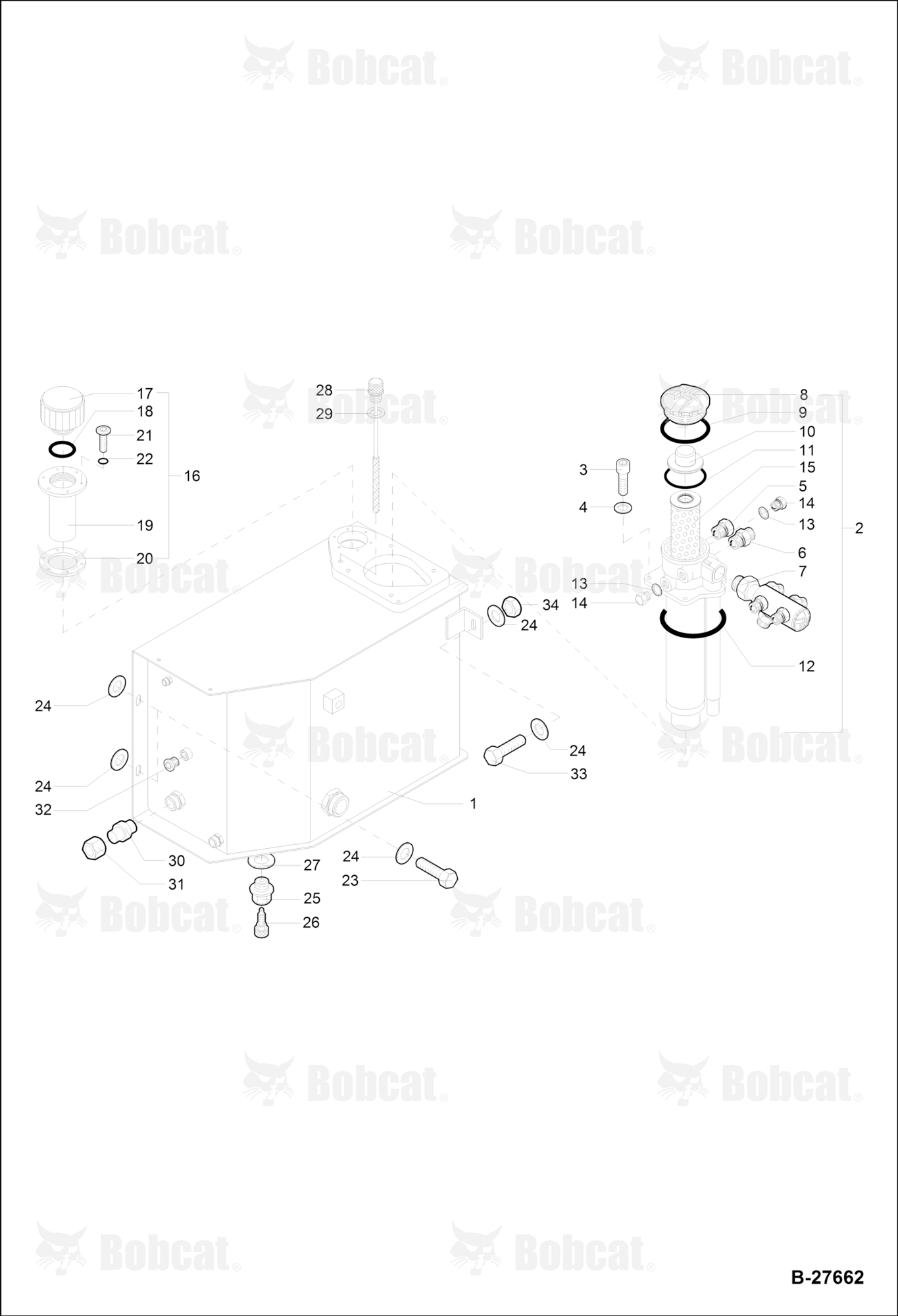 Hydraulic Oil Tank