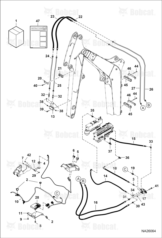 Kit Hydraulic Coupler Ready