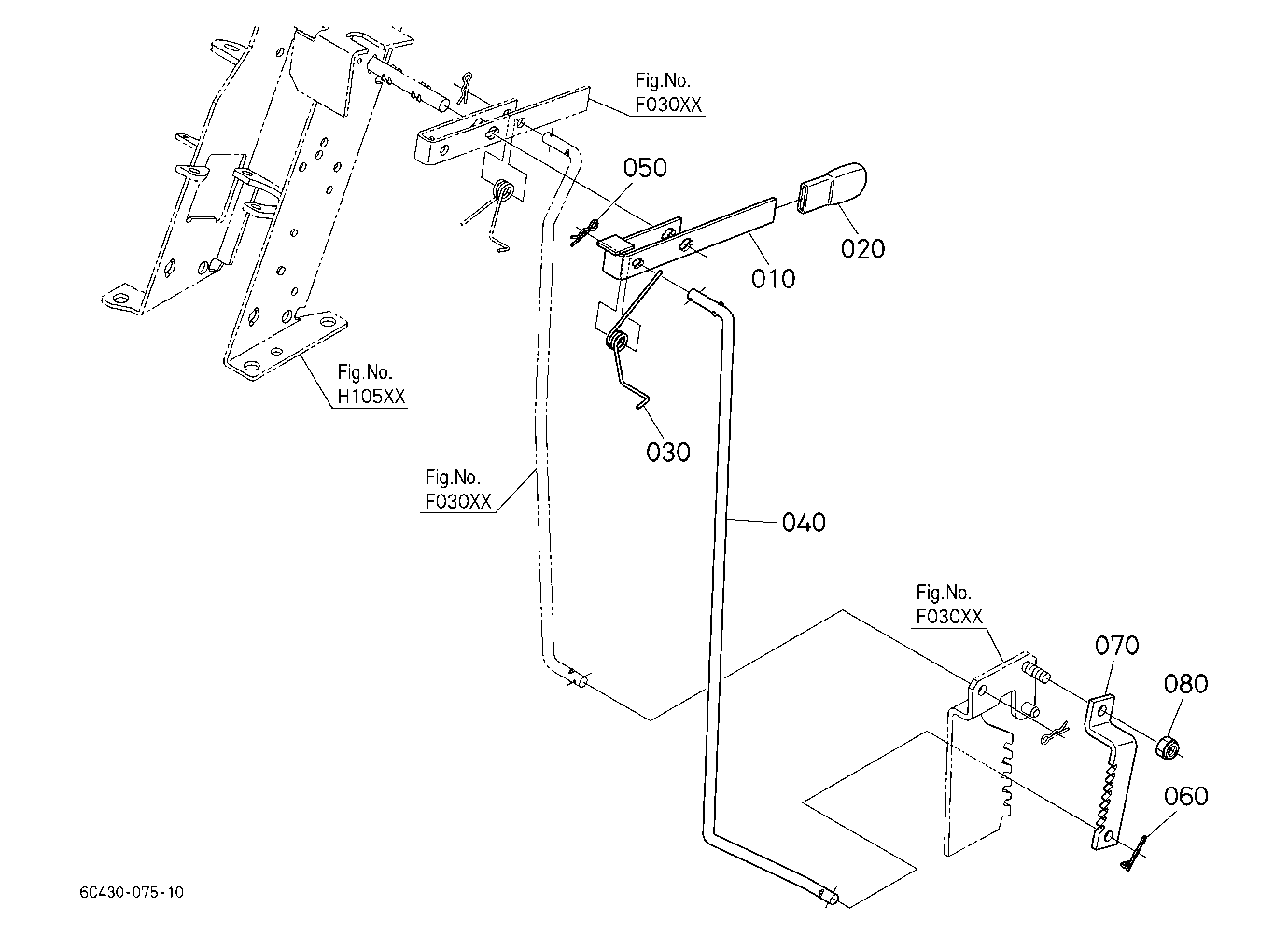 Parking Brake Lever