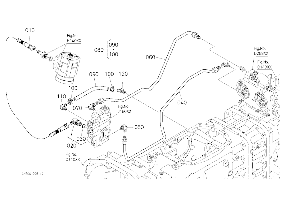 Hydraulic Oil Line (Steering/Pto)