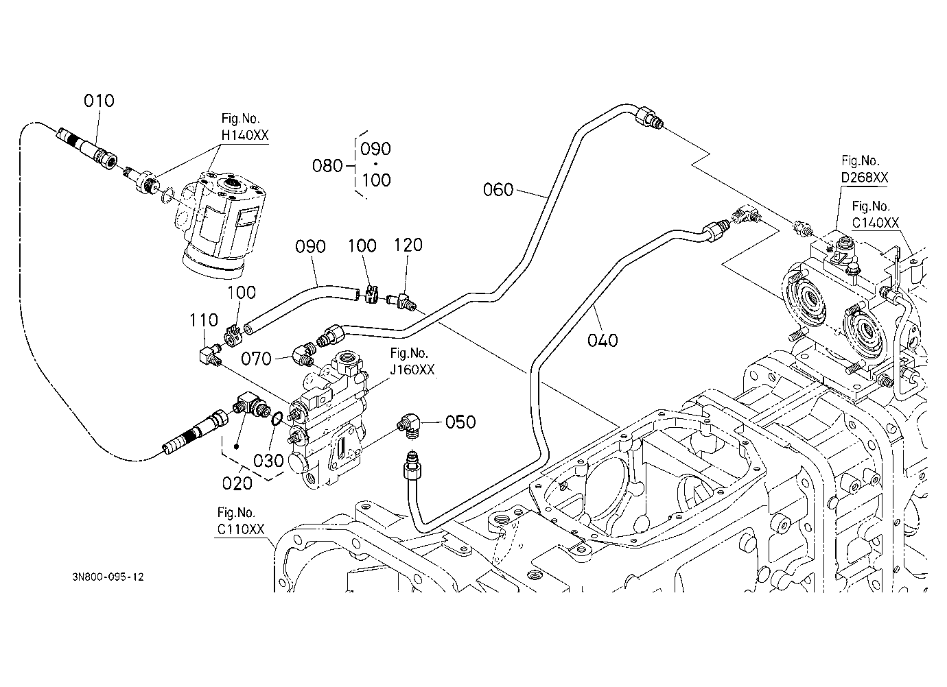Hydraulic Oil Line (Steering/Pto)
