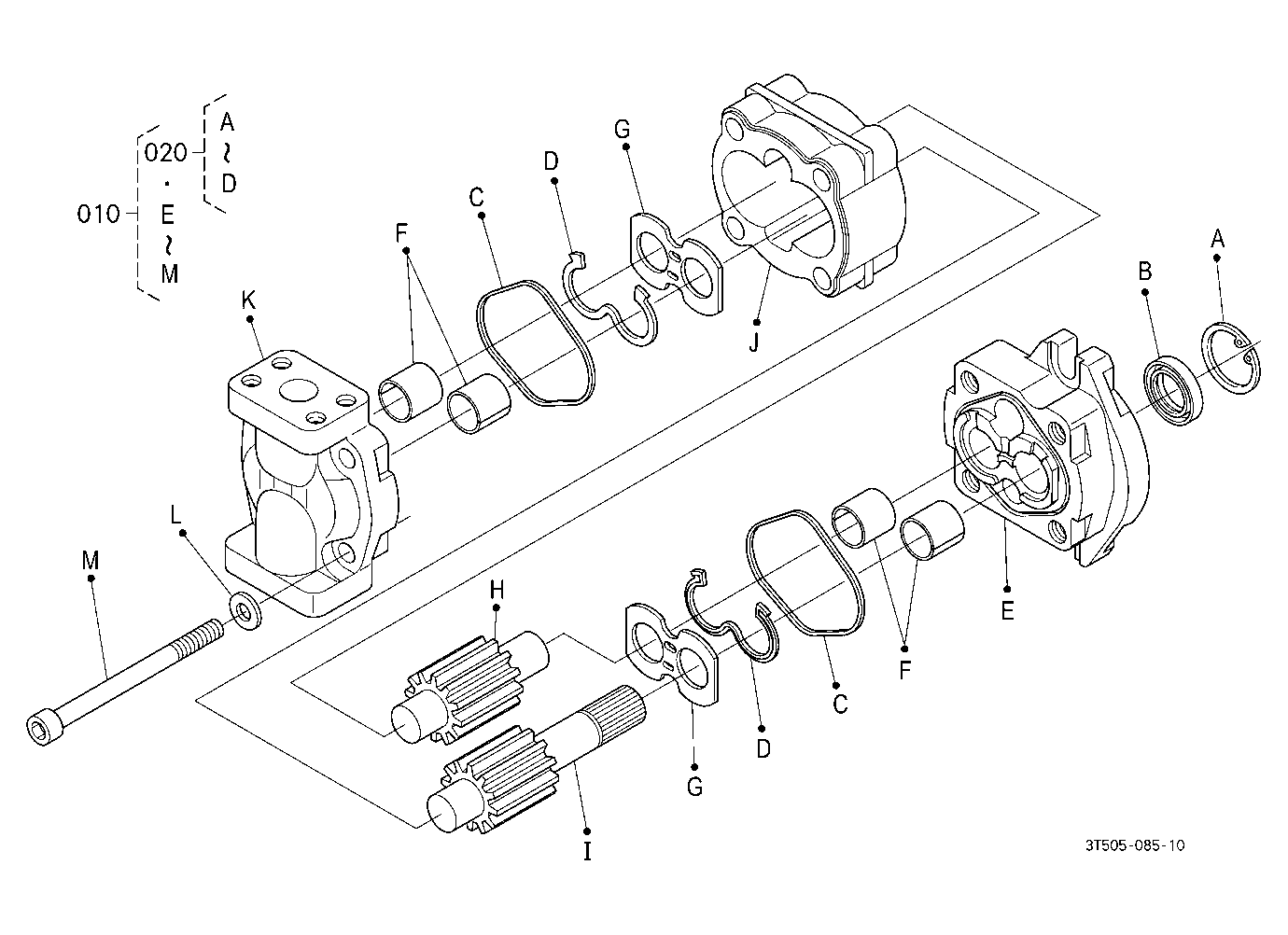 Hydraulic Pump (Ps) [Component Parts] [Except[Dtsc