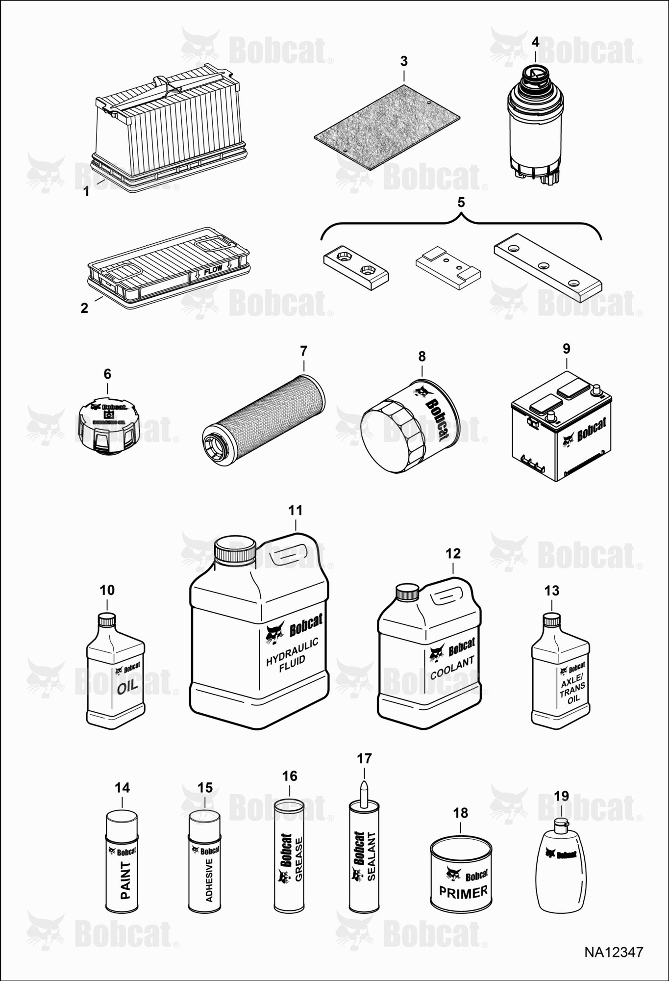 Maintenance Items (Service Parts)