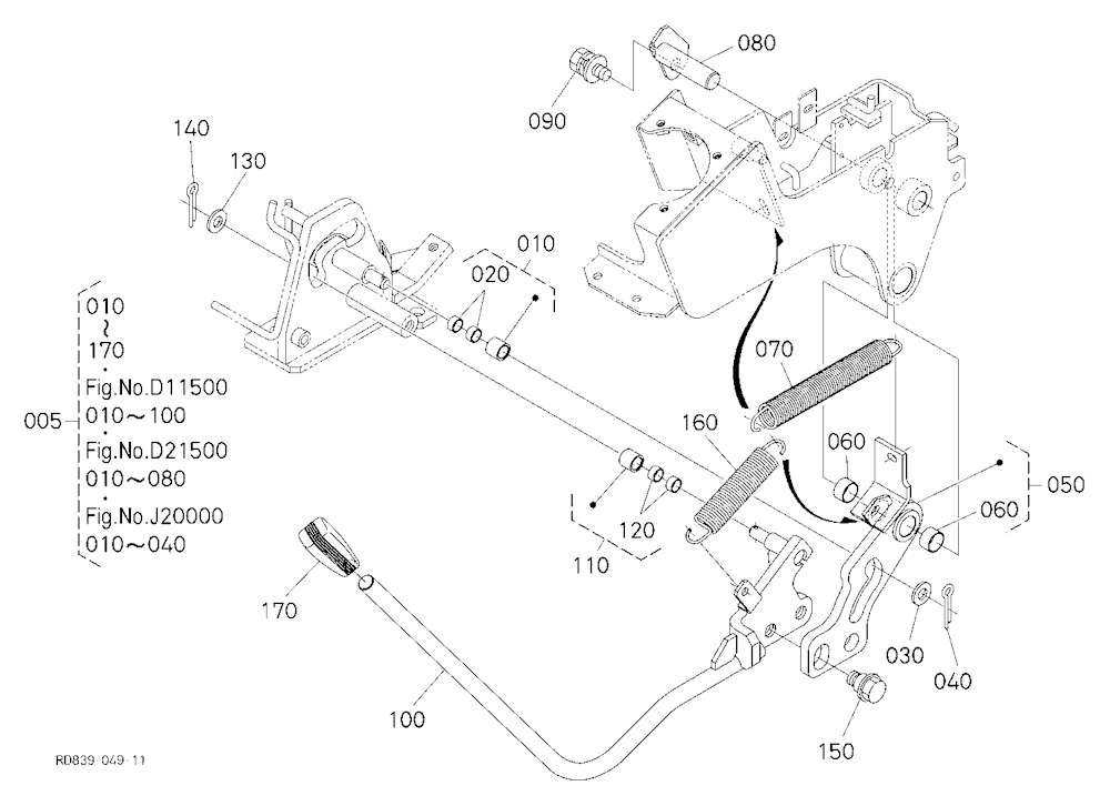 Control Lever (Safety Lock Lever)