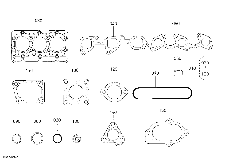 Upper Gasket Kit