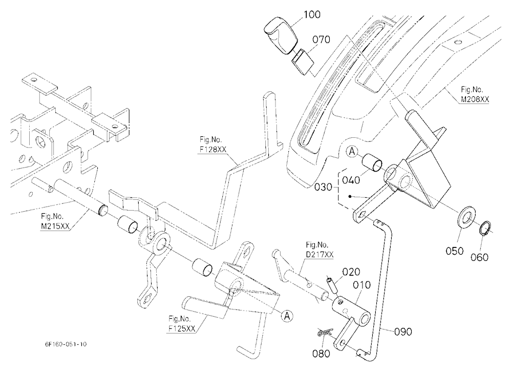 Range Gear Shift Lever [A]