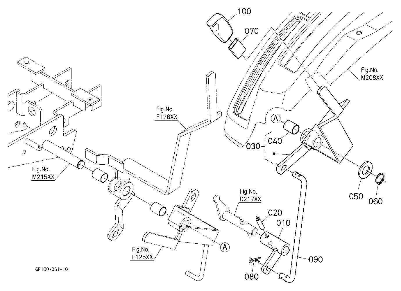 Range Gear Shift Lever [A]