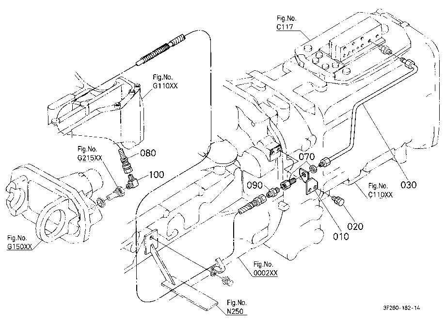 Hydraulic Oil Line (Front Differential)