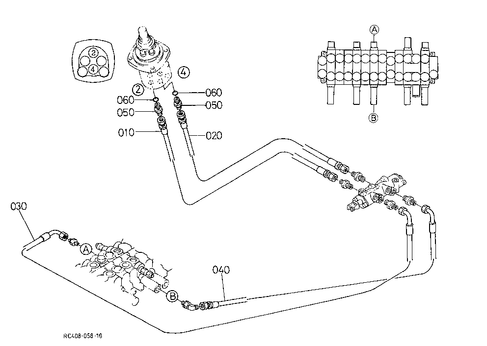 Oil Piping (Arm 1)