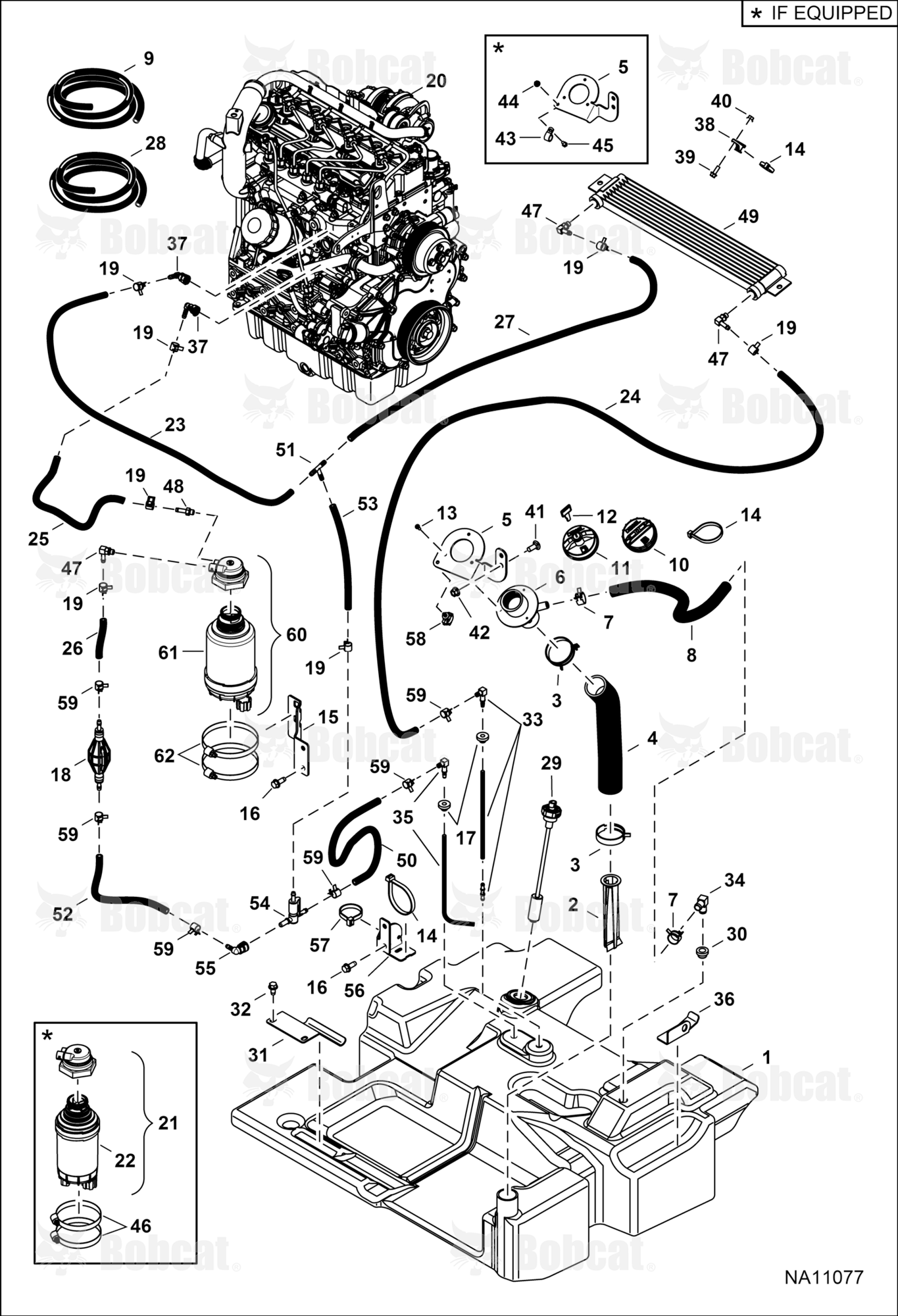 Engine & Attaching Parts (Fuel System)  AR9R15929 & Above