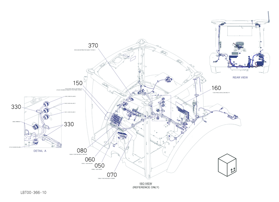 Cab Electrical Assembly - Common, Range 1 (Part 1)