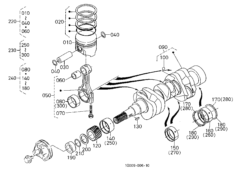 Piston And Crankshaft