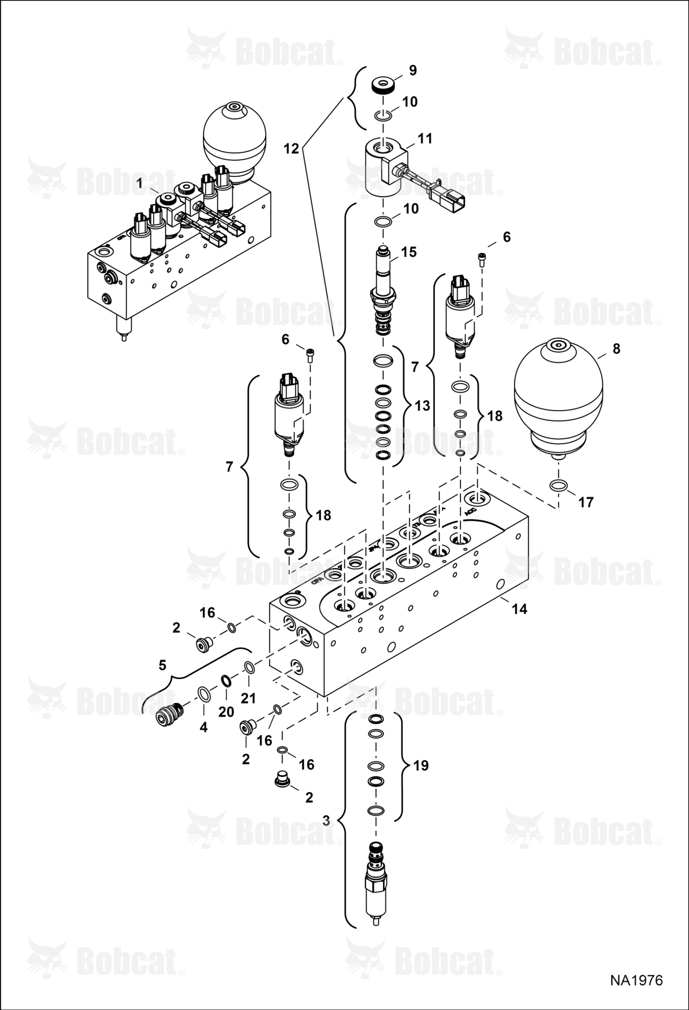 Manifold ASSY (W/O Angle Blade)
