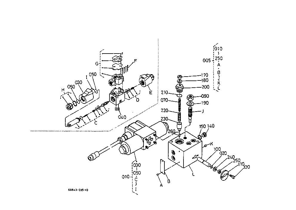 Lst Control Valve(Component Parts)