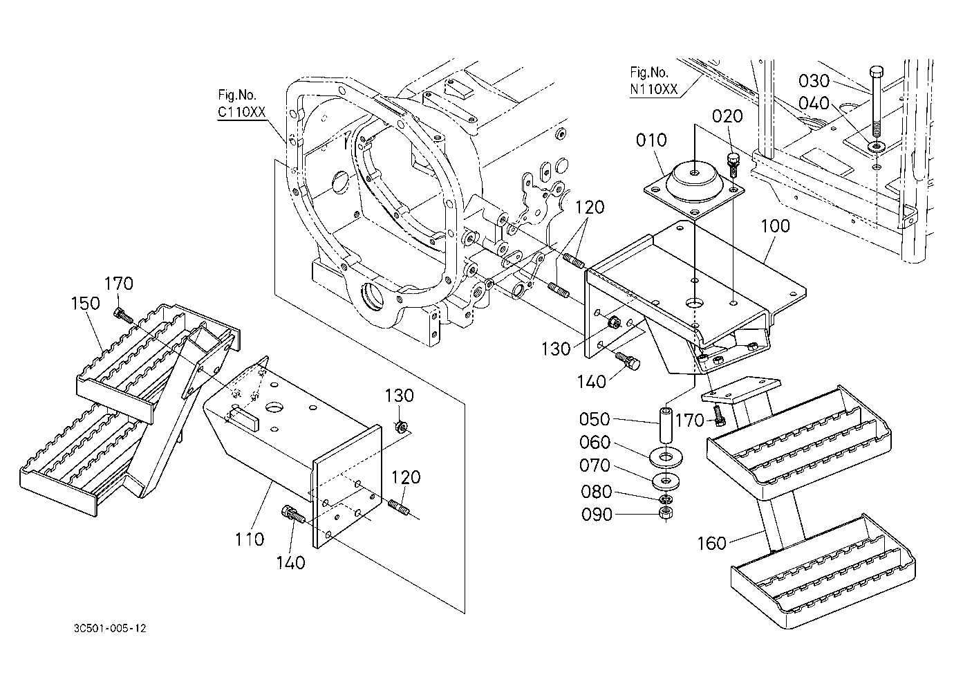 Cab Bracket Front