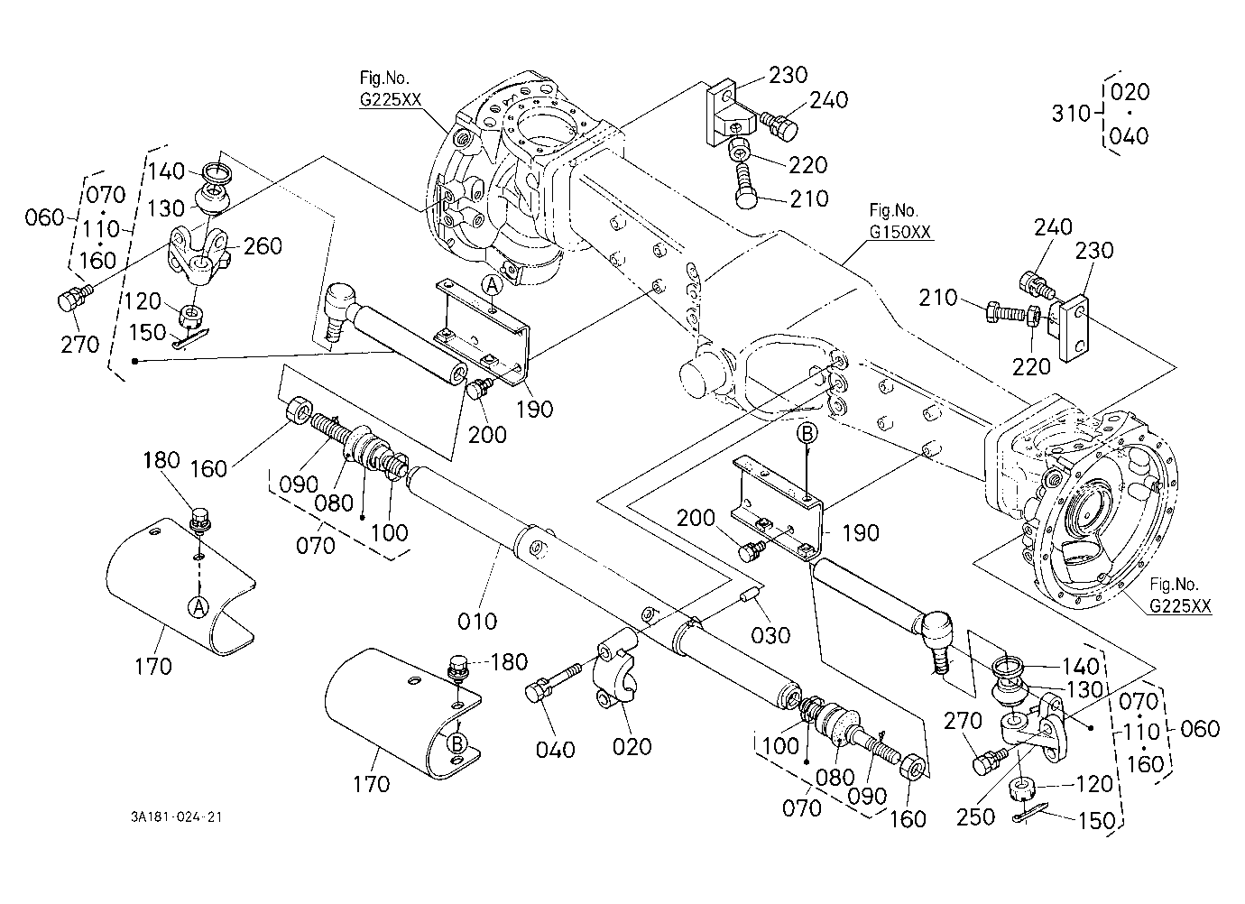 Tie Rod/Steering Cylinder [Cab Type]