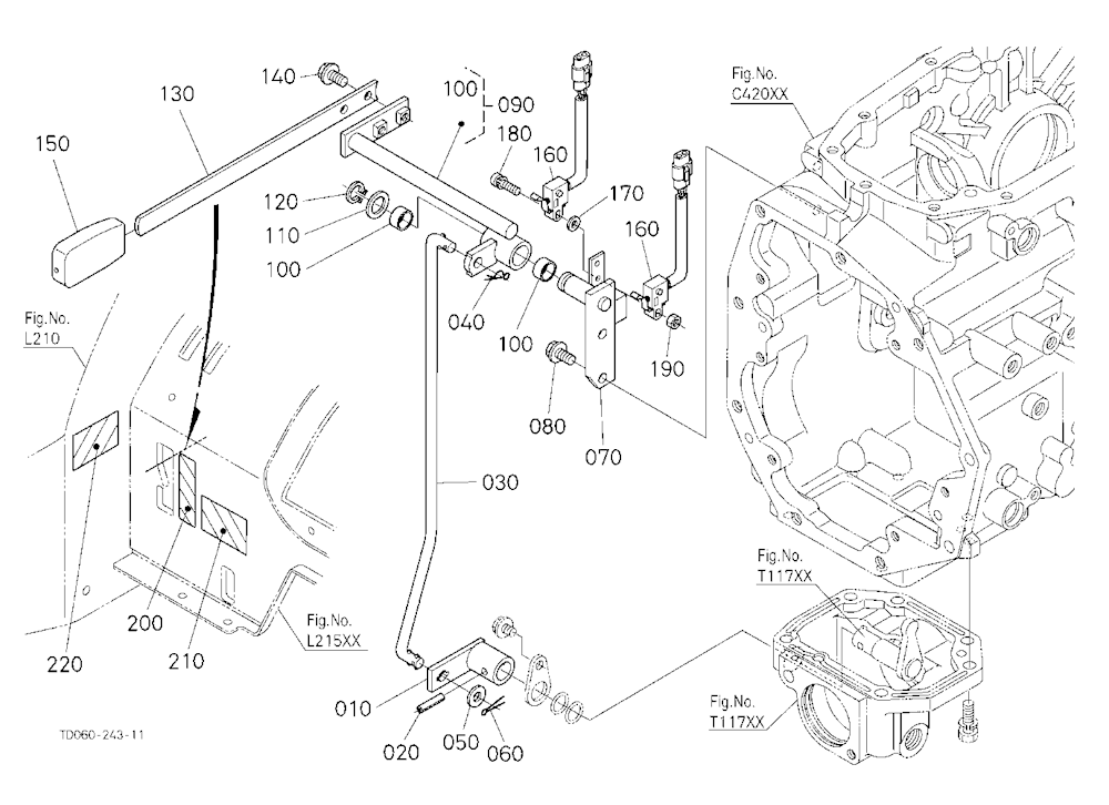Mid Pto (Lever) (W/G No.L8313) [Option]