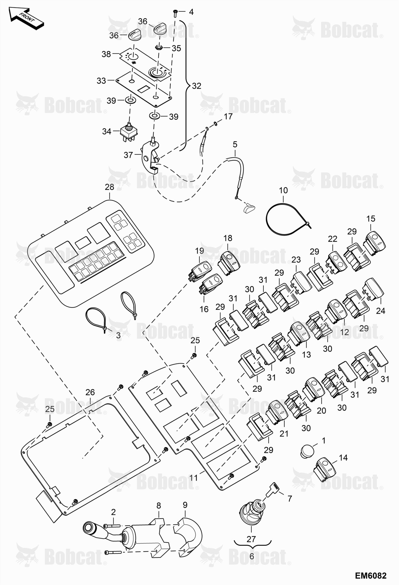 Electrical Circuit (Dashboard)  AC1C13000 & Above