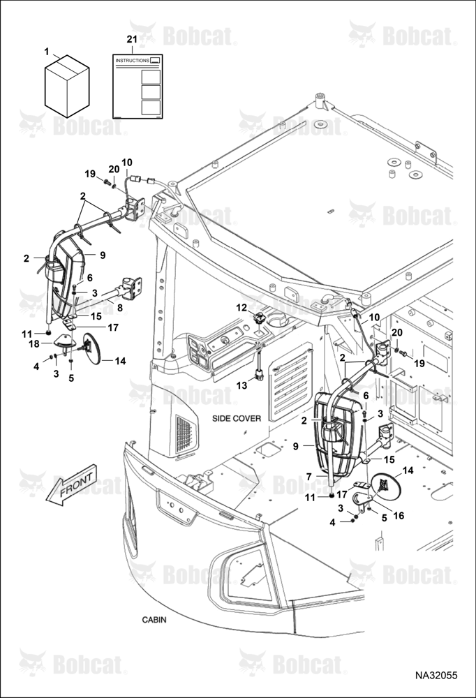 Electric Mirror Kit