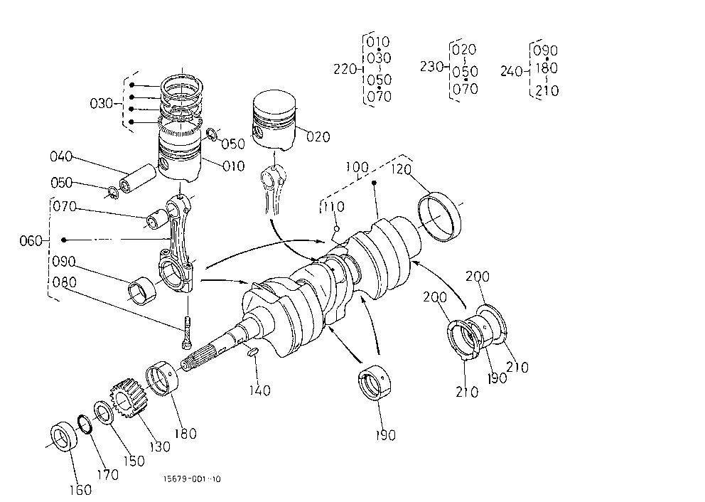 Piston/Crankshaft