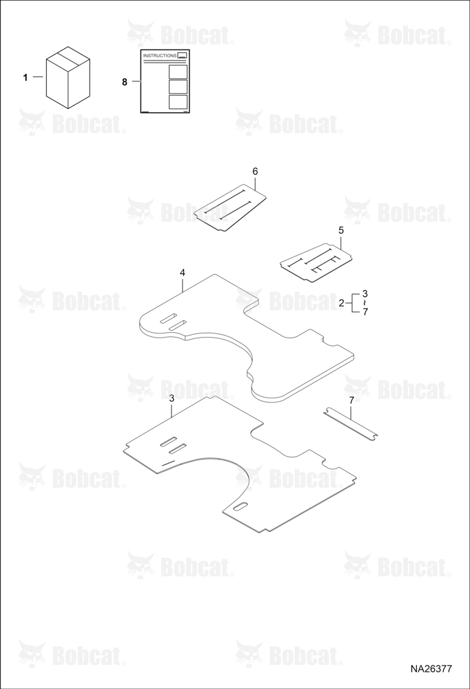 Kit Interior Material (Cab)